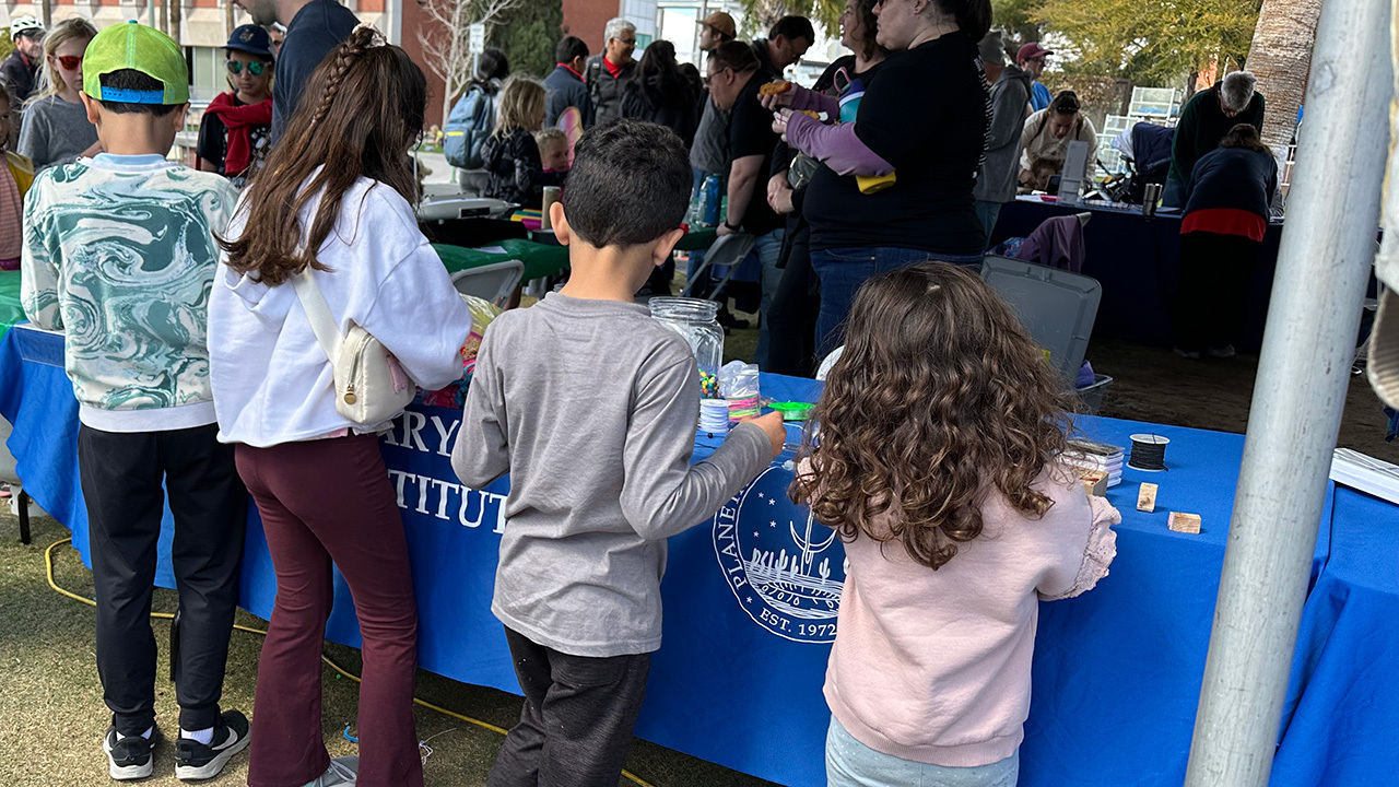 Kids bead activity TFOB
