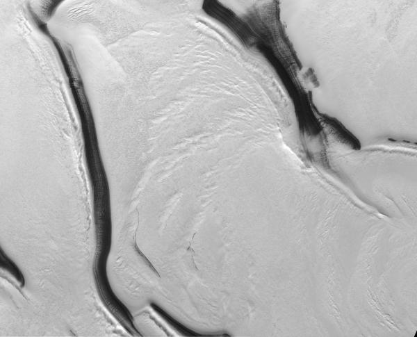co2 glacier on mars